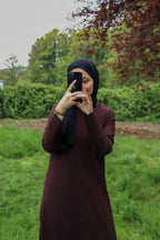 Sona Pliseli Sandy Maxi Elbise - Kahverengi