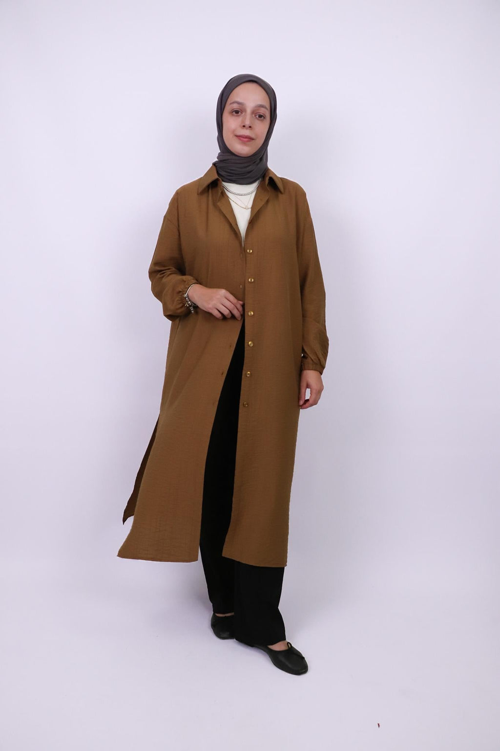 Lia Ferace Gömlek - Taba